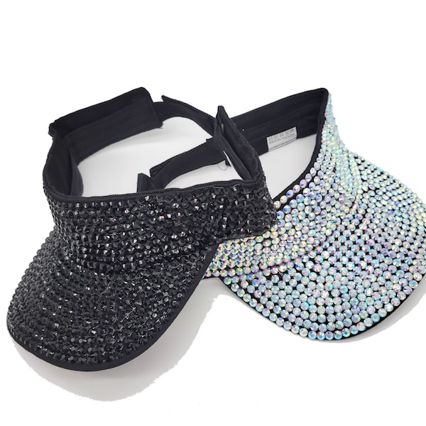 9 Colors Crystal Rhinestone Sun Visor gift for her