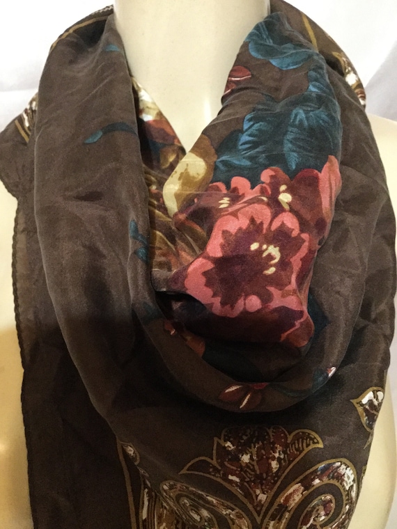 Albert Nipon Rich Brown Chocolate Floral Arrangeme
