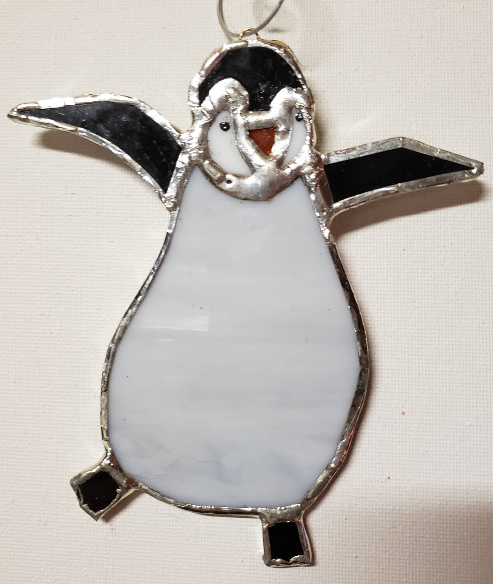Stained glass penguin | Etsy