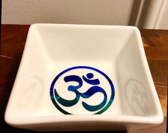 Om Trinket Tray * Ring Dish * Jewelry Dish