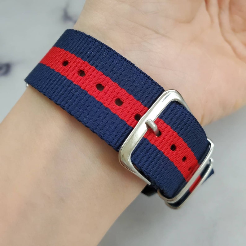 NATO Watch Band 16mm18mm20mm22mm24mm Nylon Watch Band Etsy NATO Watch Band 16mm18mm20mm22mm24mm Nylon Watch Band Etsy