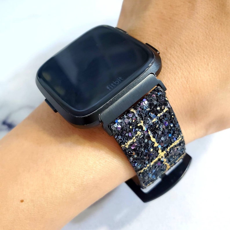fitbit versa bling bands