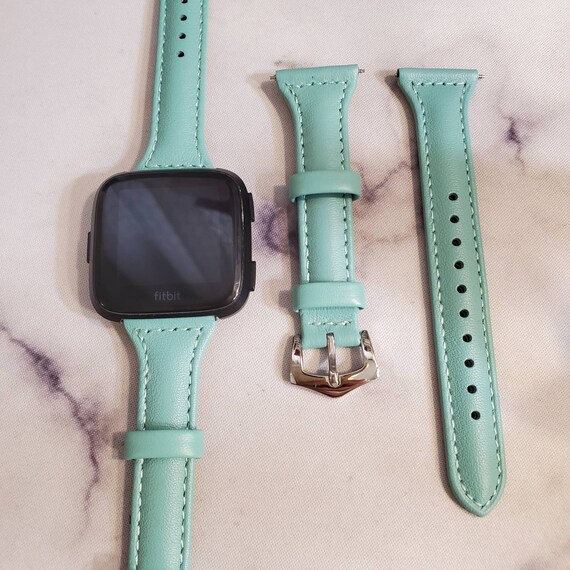 Fitbit Versa2&1 BandFitbit Lite Slim Leather Watch Band Etsy