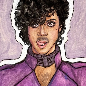Prince Watercolour Print