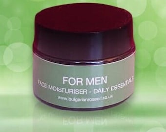 Men's Face Cream - Hydrating and Nourishing - Suitable for All Skin Types