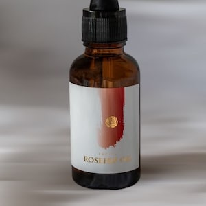 100% Pure Organic Rosehip Oil - Cold Pressed and Unrefined - Natural Carrier Seed Oil for Face, Skin, Hair & Nails