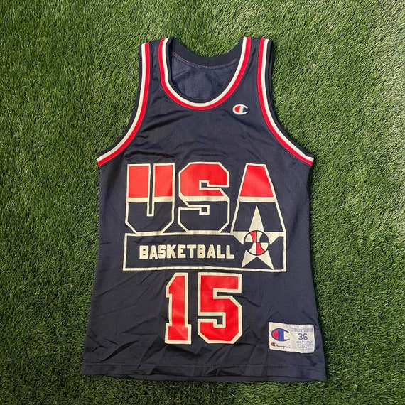 Vintage Champion USA Champion Basketball Jersey