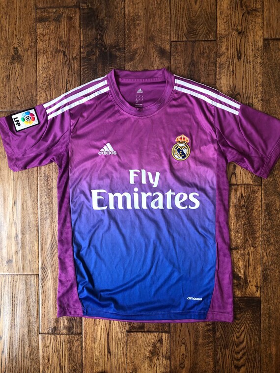 Adidas Real Madrid Zayna Voetbalshirt Maat Small - Etsy Nederland