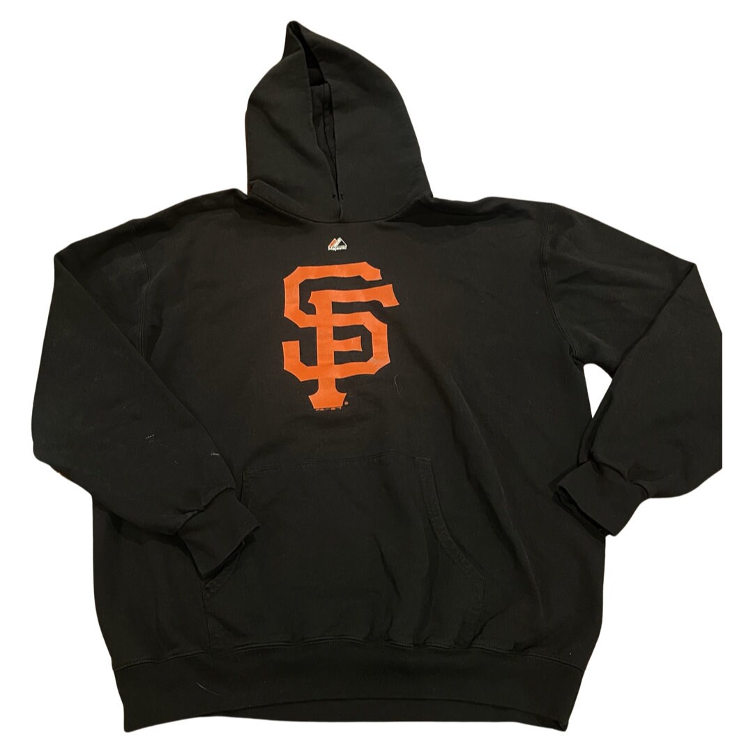 san francisco giants majestic hoodie xl YOUTH kids