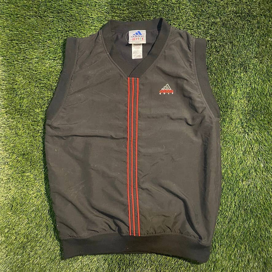bestrating Bijwonen poeder Adidas Vintage Vest - Etsy