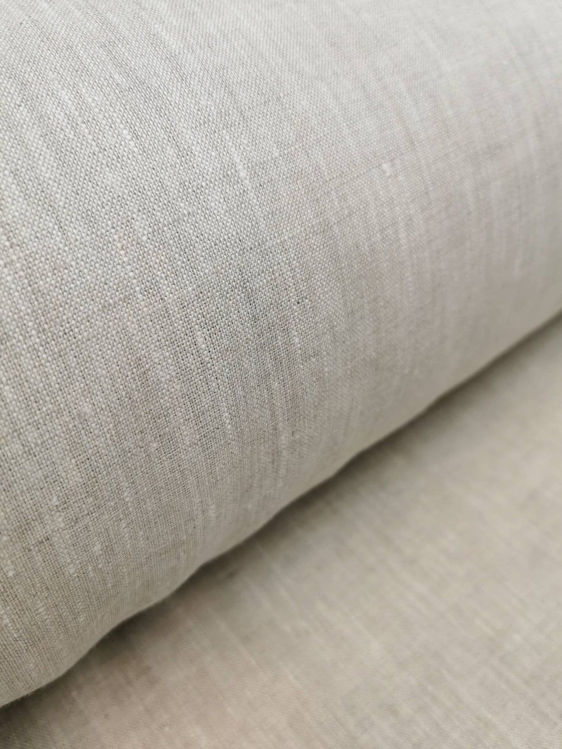 Linen fabric grey. 100 linen 155 gsm 260 cm wide. Goods by Etsy