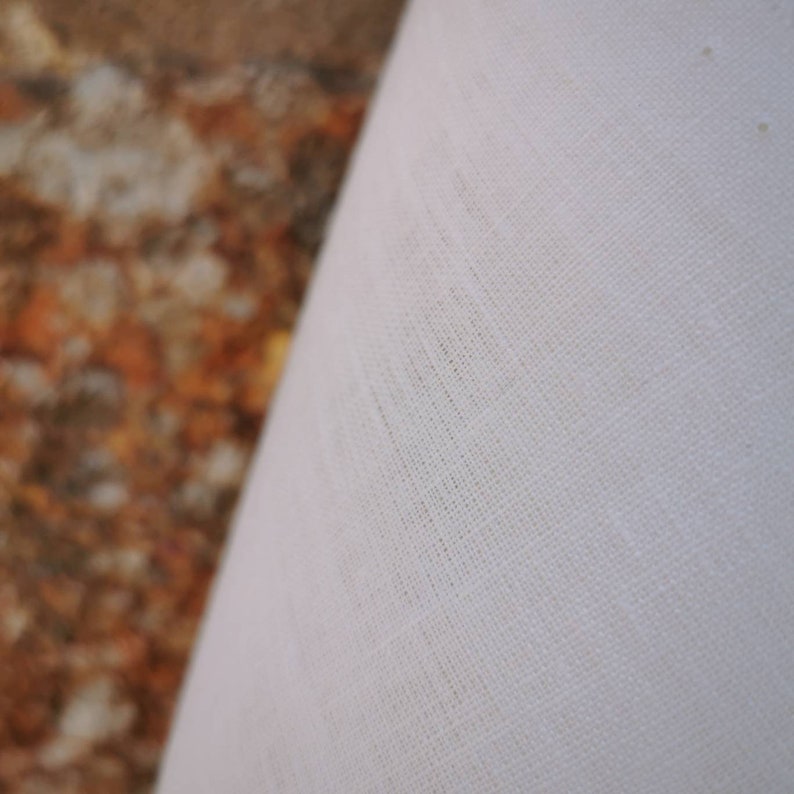 Linen fabric 260cm wide natural white 155 gsm 100/% linen