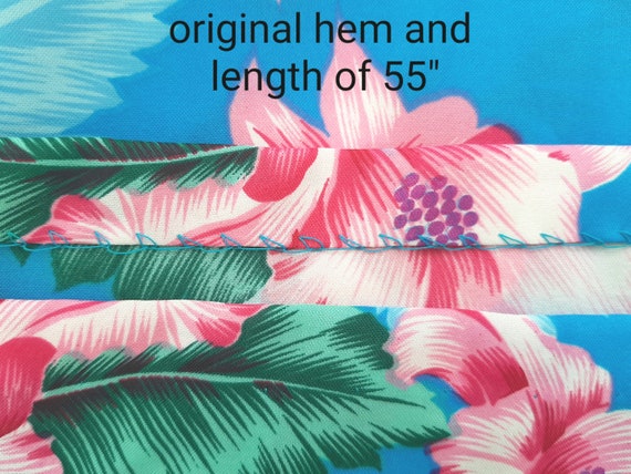 Vintage Never Worn Mint 70s Helena's Hawaii Caftan Ki… - Gem