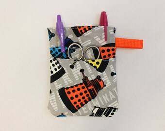 Daleks Scrub POCKET Insert, Organizer & Protector for Nurses, Doctors