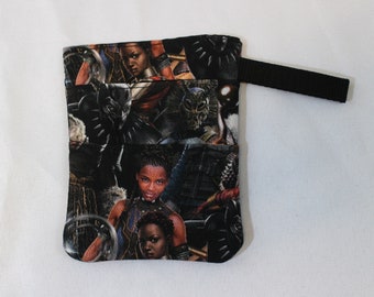 Black Panther Scrub POCKET Insert, Organizer & Protector for Nurses, Doctors