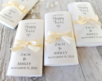 For your Happy Tears tissues, Custom Tears of Joy, Personalized Wedding favors