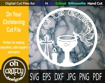 Download Christening Svg File Etsy