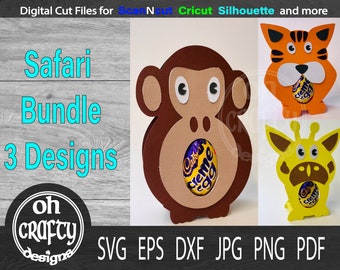 Egg holder svg bundle, egg holder svg, easter egg svg, easter svg, svg bundle, svg file for cricut, digital download, animal svg, cut file