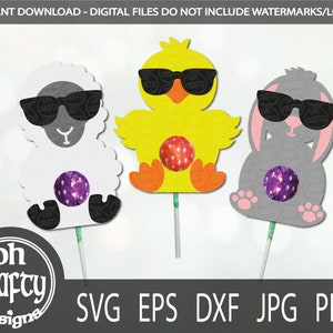 Easter lollipop holder svg, lollipop holder svg, lollipop holder cutfile, easter candy holder, lollipop holder svg bundle, digital download