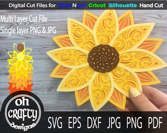 Sonnenblume svg, Sonnenblume Mandala, Sonnenblume png, Mandala svg, Sonnenblume geschnitten Datei, Mandala geschnitten Datei, svg-Datei für Cricut, Sonnenblume design