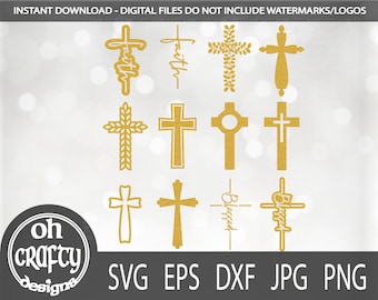 Cross svg bundle, cross svg, faith svg, blessed svg, cross paper cut file, christian svg bundle, religious svg, svg file for cricut