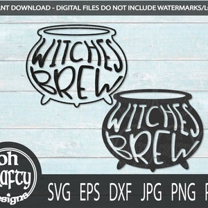 witches brew svg, witches brew png, witch cauldron svg file, halloween png file, halloween decor cut file, witch cauldron png, tshirt png