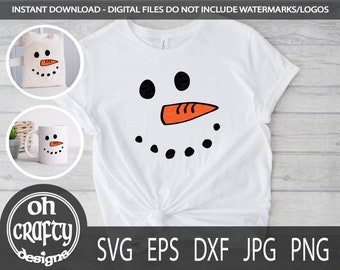 Christmas snowman svg, snowman face svg file, hand drawn svg, snowman face clip art, snowman face png, happy snowman, snowman face cut file