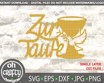 Zur Taufe svg, Taufschrift svg, Taube svg, Taufe svgdatei, Taufe svg, Caketopper svg, Taufe Clipart, christlich svg, Scherenschnitt datei