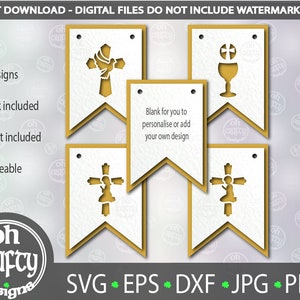Wimpel Banner svg, Wimpelkette svg, Konfirmation Wimpelkette svg, Kommunion Wimpelkette svg, Wimpelkette Vorlage, junge Wimpelkette svg, Mädchenwimpelkette svg
