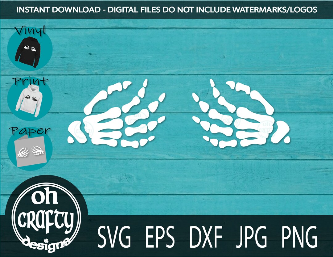Grabbing Skeleton Hands Svg File Skeleton Cut File Skeleton Etsy | The
