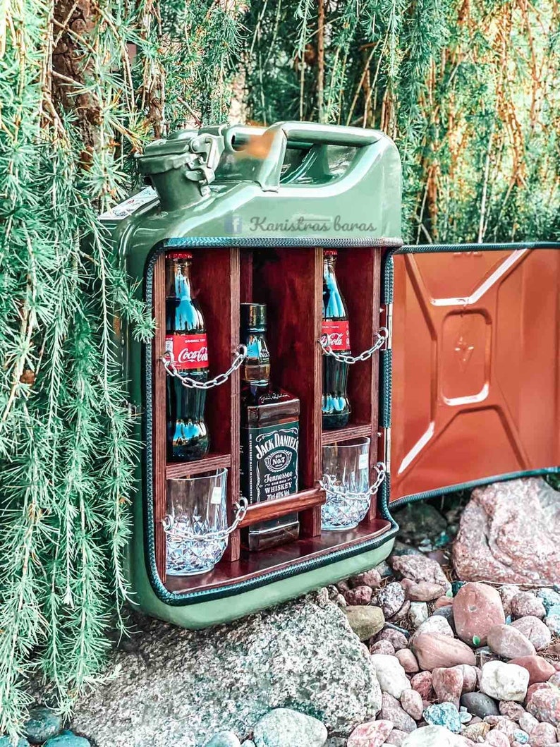 best store Jerry Can Bar Mini Bar Jerry Can Mini Bar Canister Mini factory outlet online US