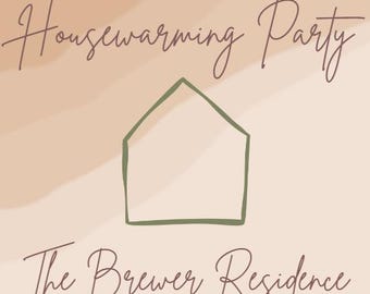 Housewarming Invitation Template