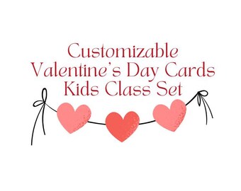Class Valentine Card Template