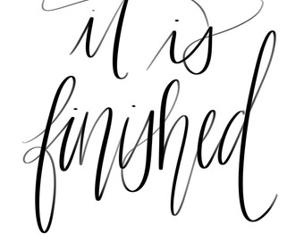 It Is Finished DIGITAL DOWNLOAD
