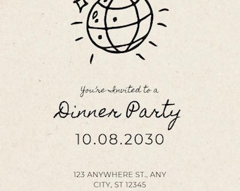 Dinner Party Invitation
