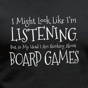 Thinking About Board Games unisex t-shirt - Fun Board Game Shirt