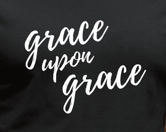 Grace Upon Grace Inspirational Short-Sleeve Unisex T-Shirt
