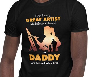 Daughter Artist_Short-Sleeve Unisex T-Shirt