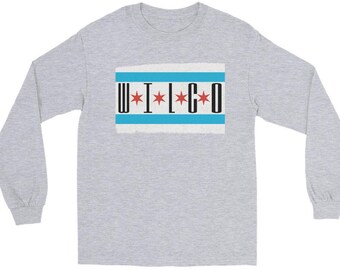 Wilco Chicago Flag Long Sleeve Shirt