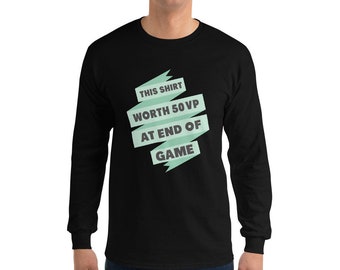 Worth 50VP Points at the end of the Game Men’s Long Sleeve Shirt