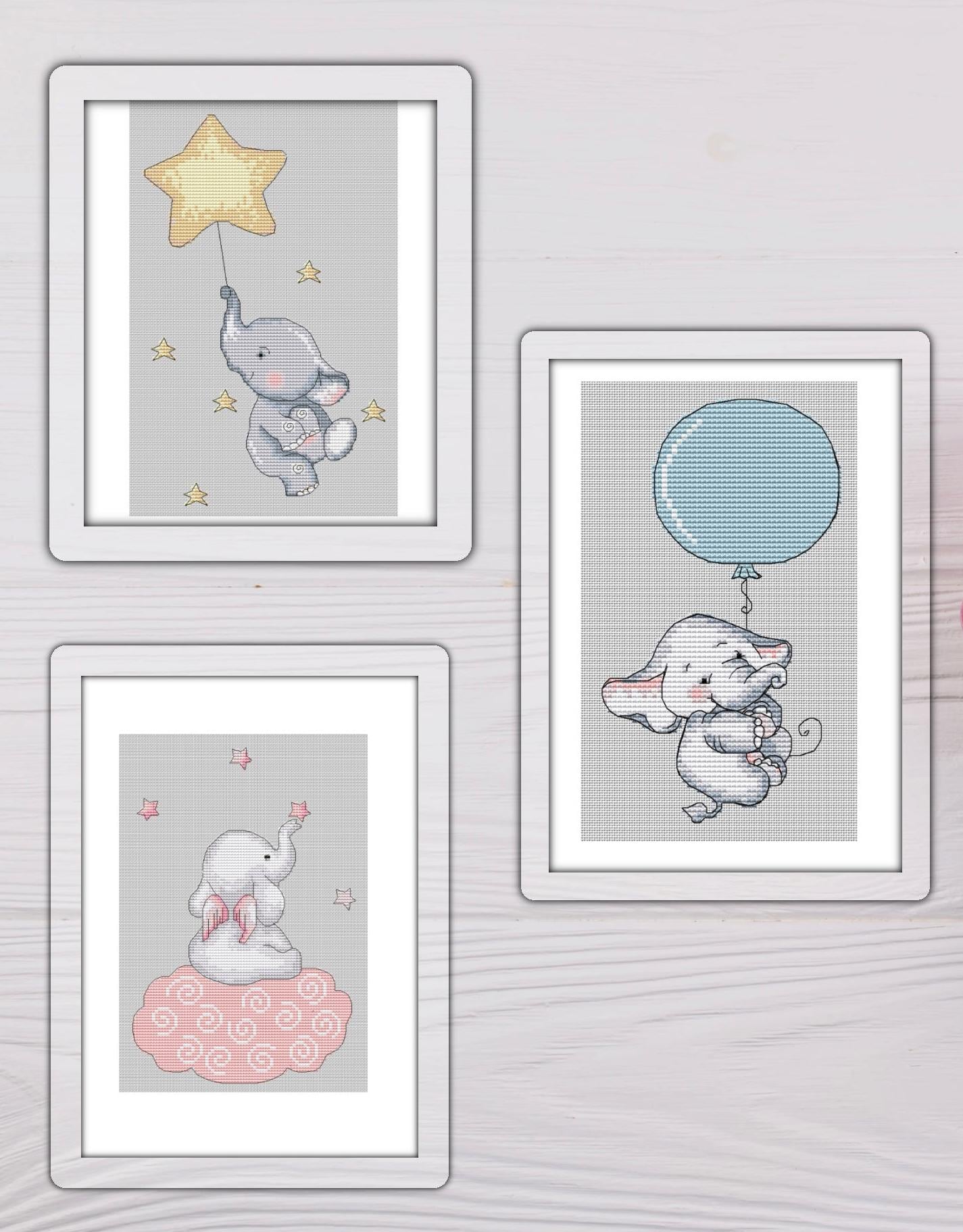 Counted cross stitch baby blanket patterns sale