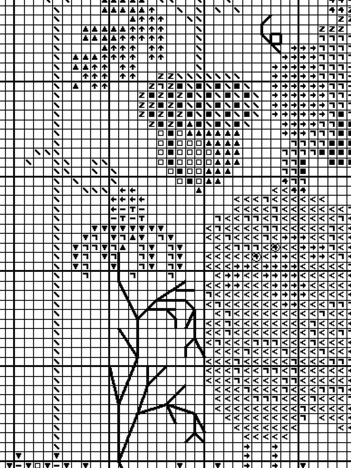 Spring - Primitive Cross Stitch Pattern PDF - Etsy
