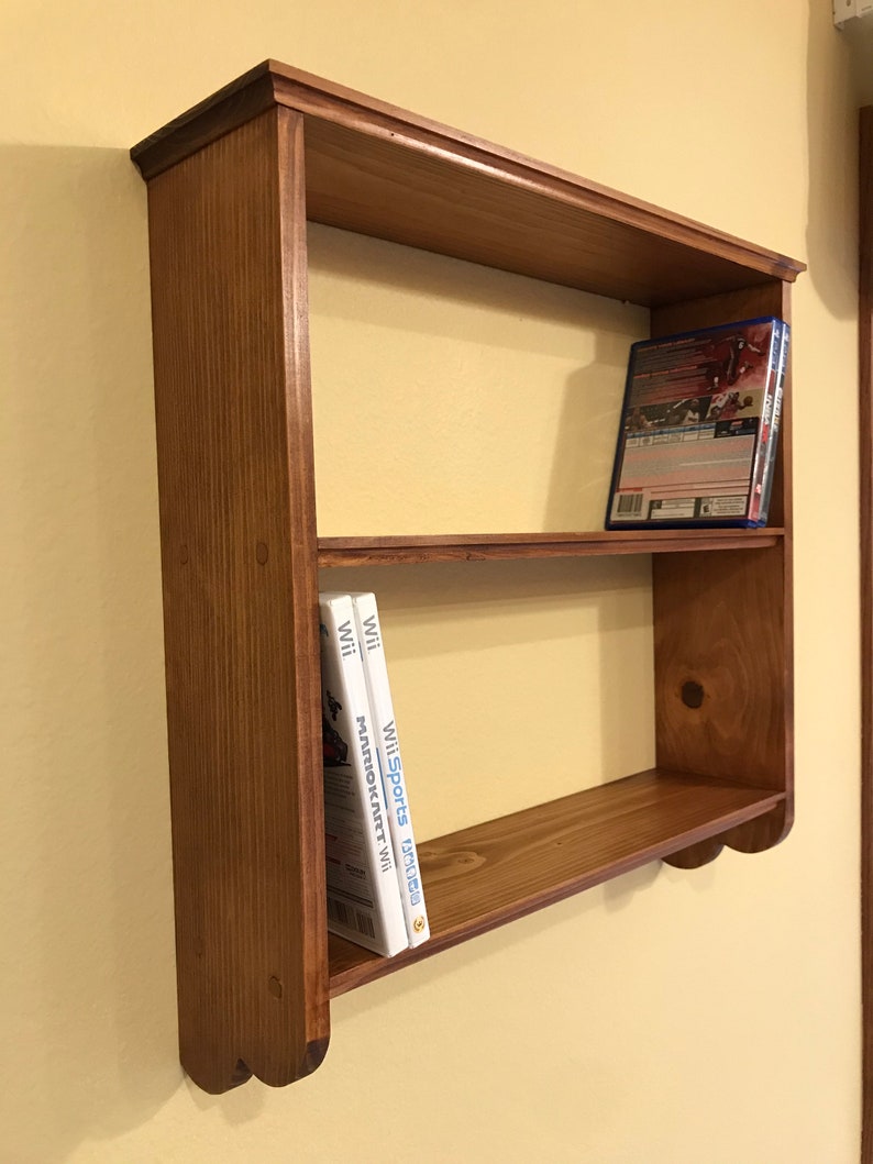 Pine wall shelf 3 Etsy
