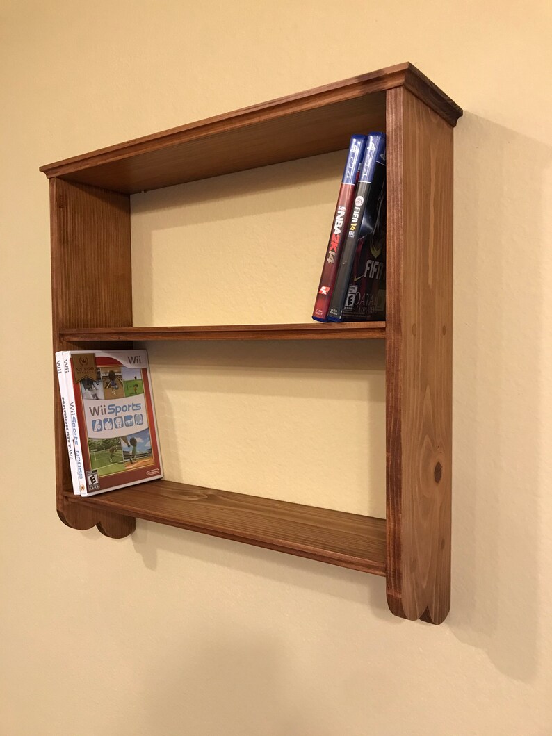 Pine wall shelf 3 Etsy