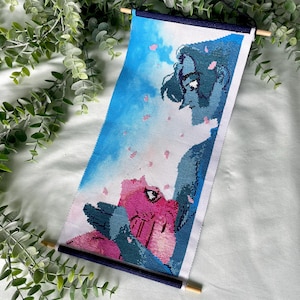 Das Kreuzstich Stickmuster von Persephone in 9 Farben
