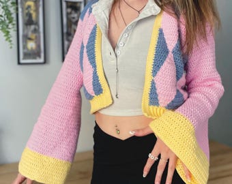 Howl’s cardigan crochet pattern