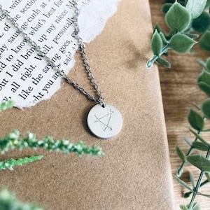 The Raven Cycle necklace / ley lines necklace