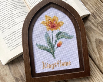 Kingsflame | Cross stitch pattern | Throne of Glass wall art