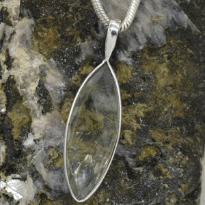 Natural Green Amethyst Pendant, 925 Sterling Silver Pendant, Amethyst Gemstone, Free Shipping, American Seller PJ-197
