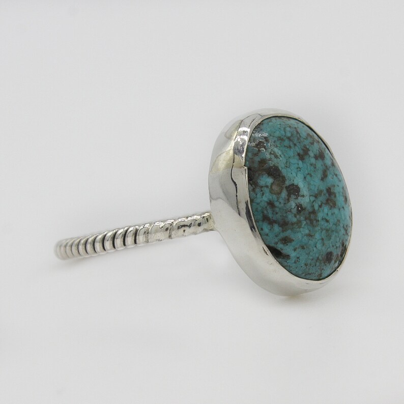 Free Shipping Turquoise Gemstone American Seller AR314 925 Sterling Silver Ring Natural Turquoise Ring